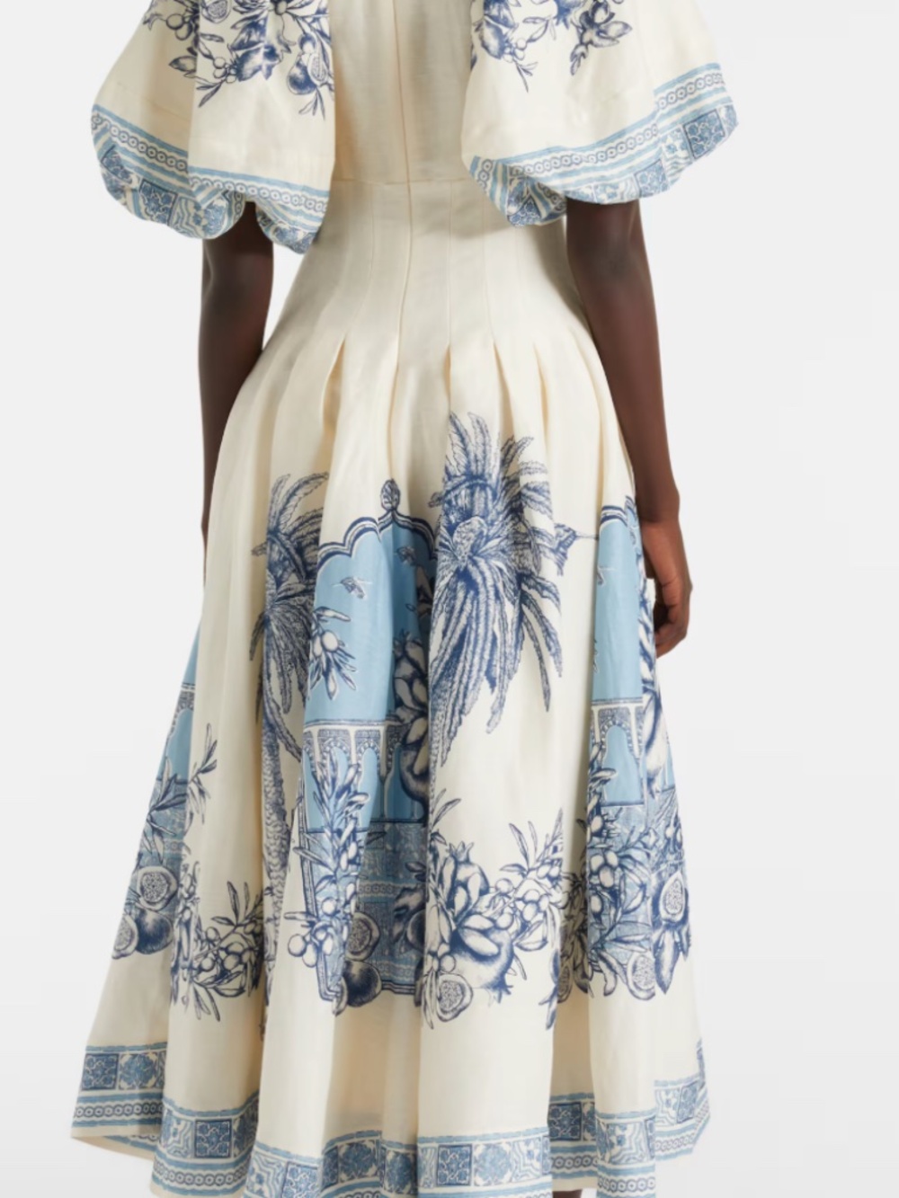 Alemais villa romantica corset midi dress - Picture 2 of 3